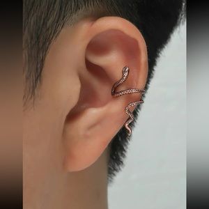 🐍 Awesome Pierce-less Serpent Snake Ear Cuff 🐍